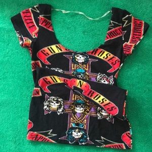 Guns and roses dress